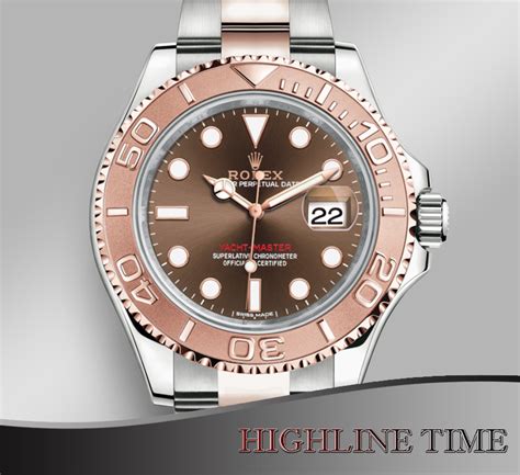 rolex yacht master rose gold and steel|rose gold rolex yachtmaster 40mm.